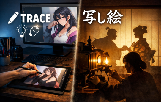 デジタル時代の「トレース」と「写し絵」—アナログ表現の価値と創作の倫理